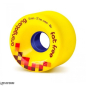 Preview: Orangatang Fat Free Wheels 65mm 86a gelb