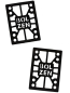 Preview: Bolzen Hardware Riserpads 1/4 Paar