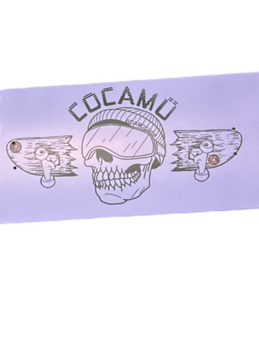 COCAMÜ FlyingLogoBoard Lila mit Griptape 9.0