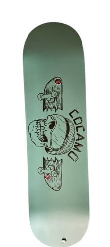 COCAMÜ FlyingLogo Green mit Griptape 8.5