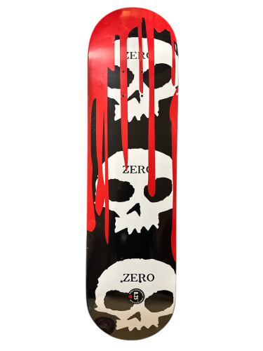 Zero 3 Skull Blood - Black deck 8.25