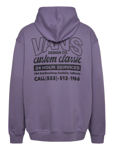 VANS Shop Front Hoodie purple haze