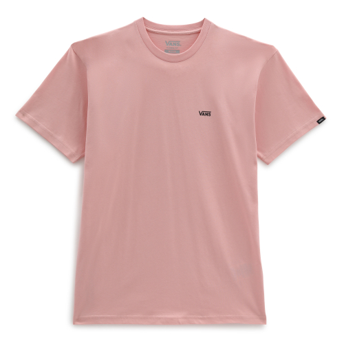VANS LEFT CHEST LOGO TEE MELLOW ROSE/BLACK