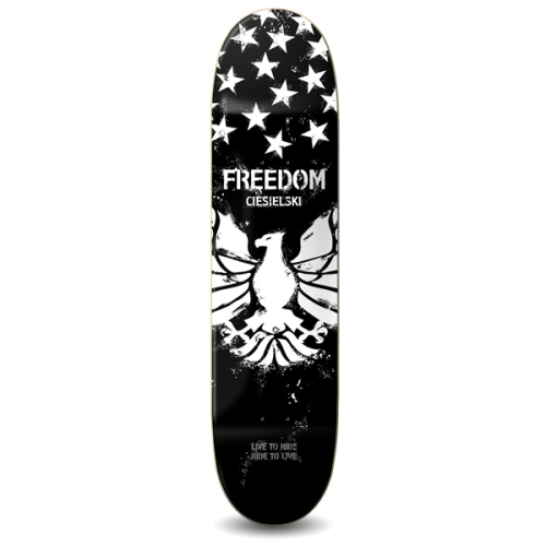 Freedom Live To Ride Deck (8")