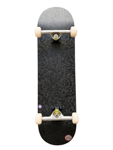 COCAMÜ Camoblack komplett Skateboard 8.5