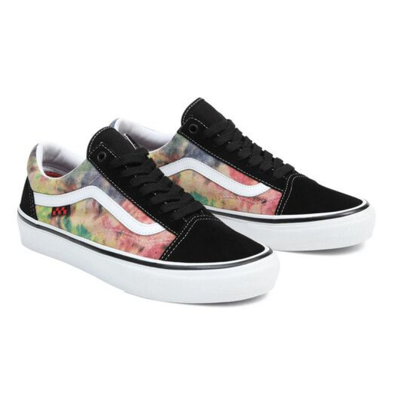 VANS Skate Old Skool tie-dye terry black
