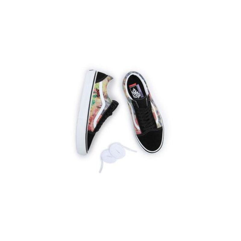 VANS Skate Old Skool tie-dye terry black