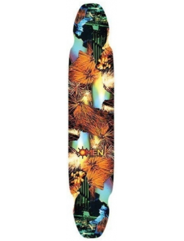 Omen FIREWORKS BAMBOO 46" Longboard Deck