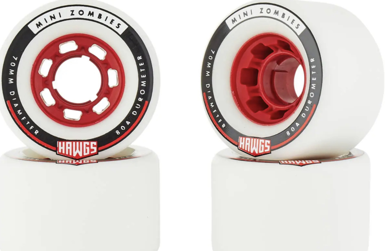 Hawgs Mini Zombie Longboard Rollen 4 Stk.