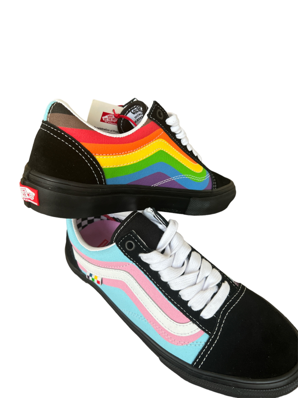 VANS SKATE OLD SKOOL Pride Multi Skateboarding 4 ALL