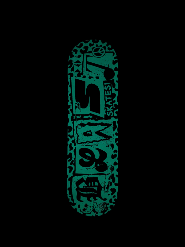 BLAST SKATES PUNKER POPSICLE DECK 9.0
