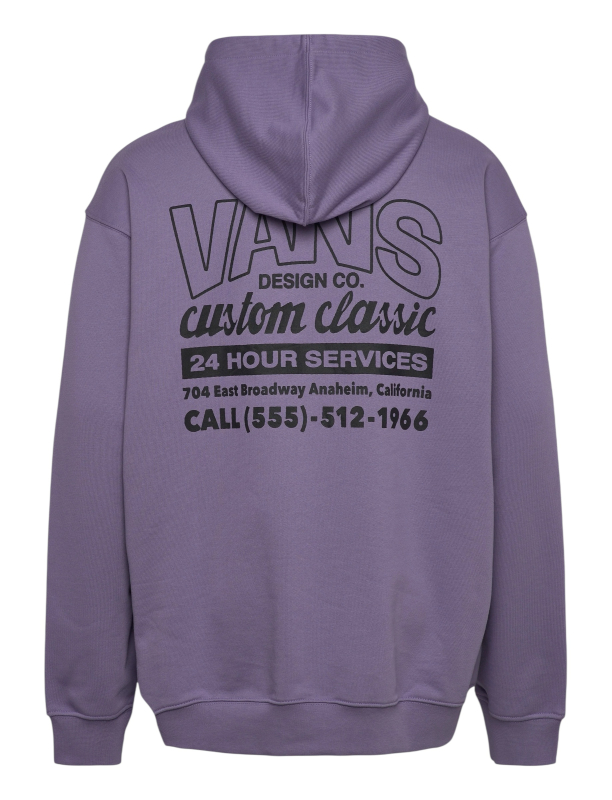 VANS Shop Front Hoodie purple haze