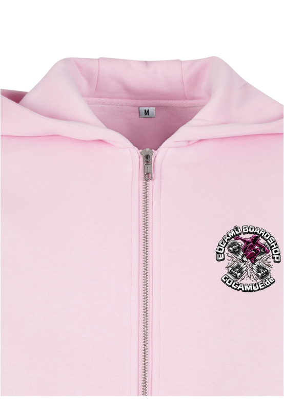 COCAMÜ Zip Hoodie softpink