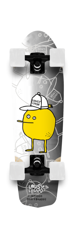 Inpeddo X Lousy Livin, Silver Lemon, Cruiser Compl 26"