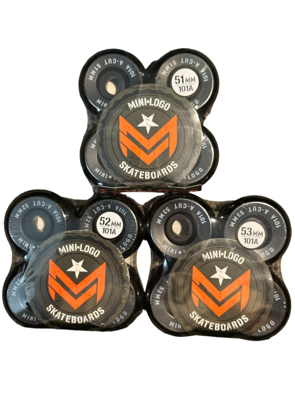 Mini Logo A-Cut Wheels black