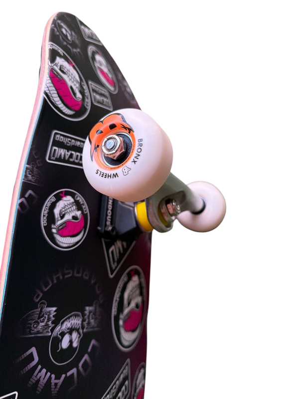 COCAMÜ TeamStickerRosa KomplettSkateBoard 8.0