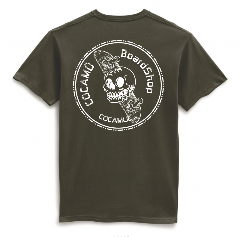 COCAMÜ x VANS MN Left Chest Logo Tee​ olive