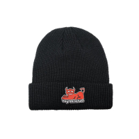 Toy Machine Beanie Devil Cat Fold Beanie Black