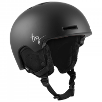 TSG Vertice Woman Solid Color  satin black