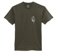 COCAMÜ x VANS MN Left Chest Logo Tee​ olive
